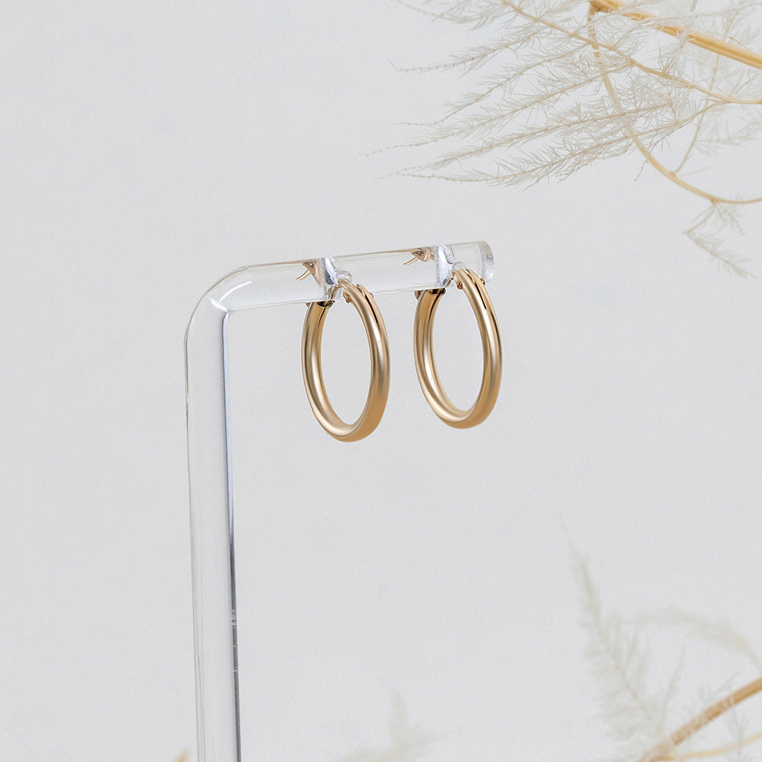 LucyKitty Gold Filled Dana Small Hoop Earrings