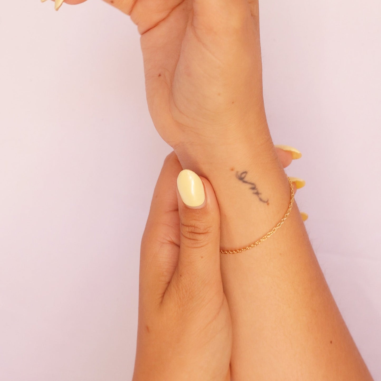 LucyKitty Gold Filled Rope Chain