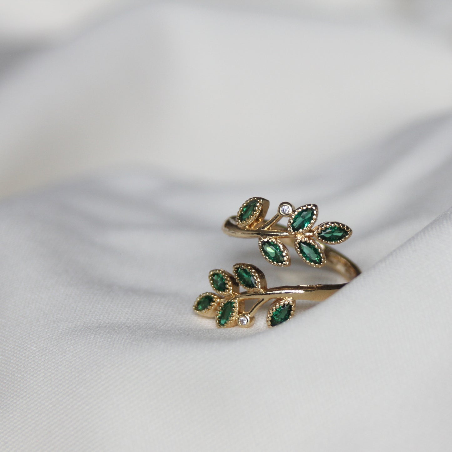 Olive Branch Ring