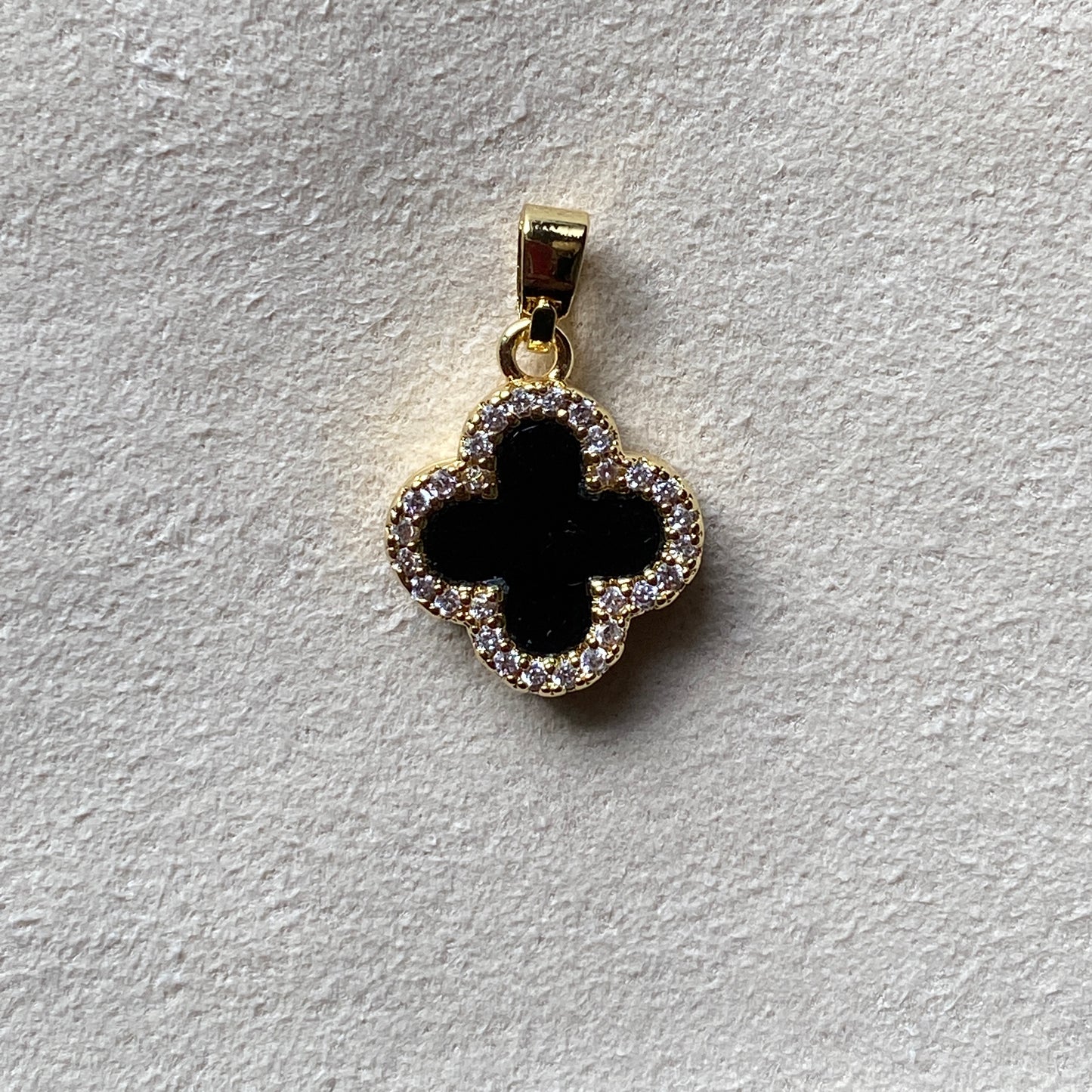 Studded Clover Pendant