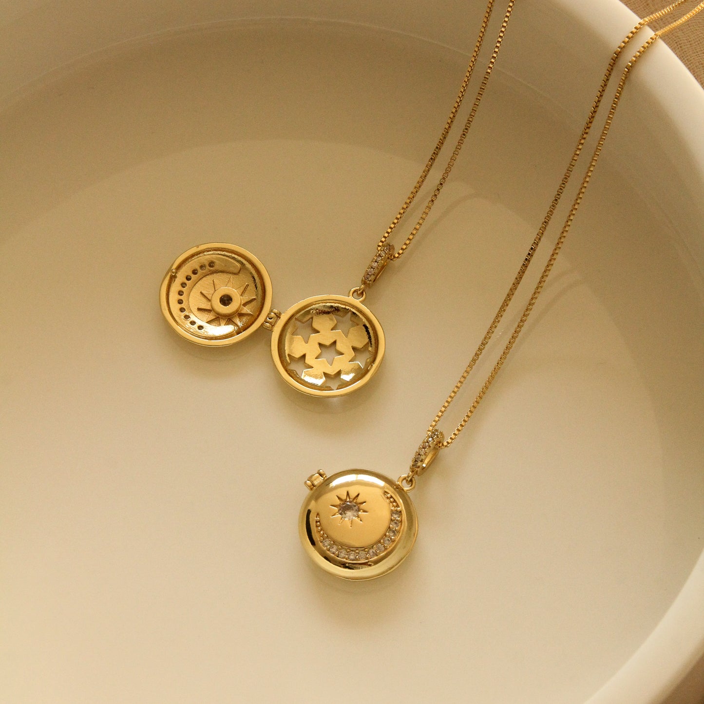 LucyKitty Gold Filled Caspara Necklace