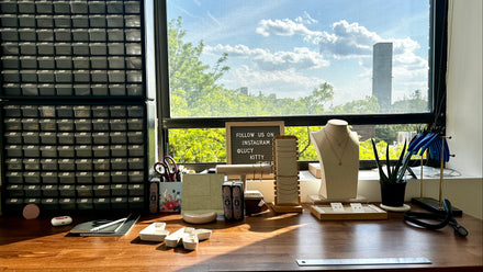 Handcrafted in our NYC studio.