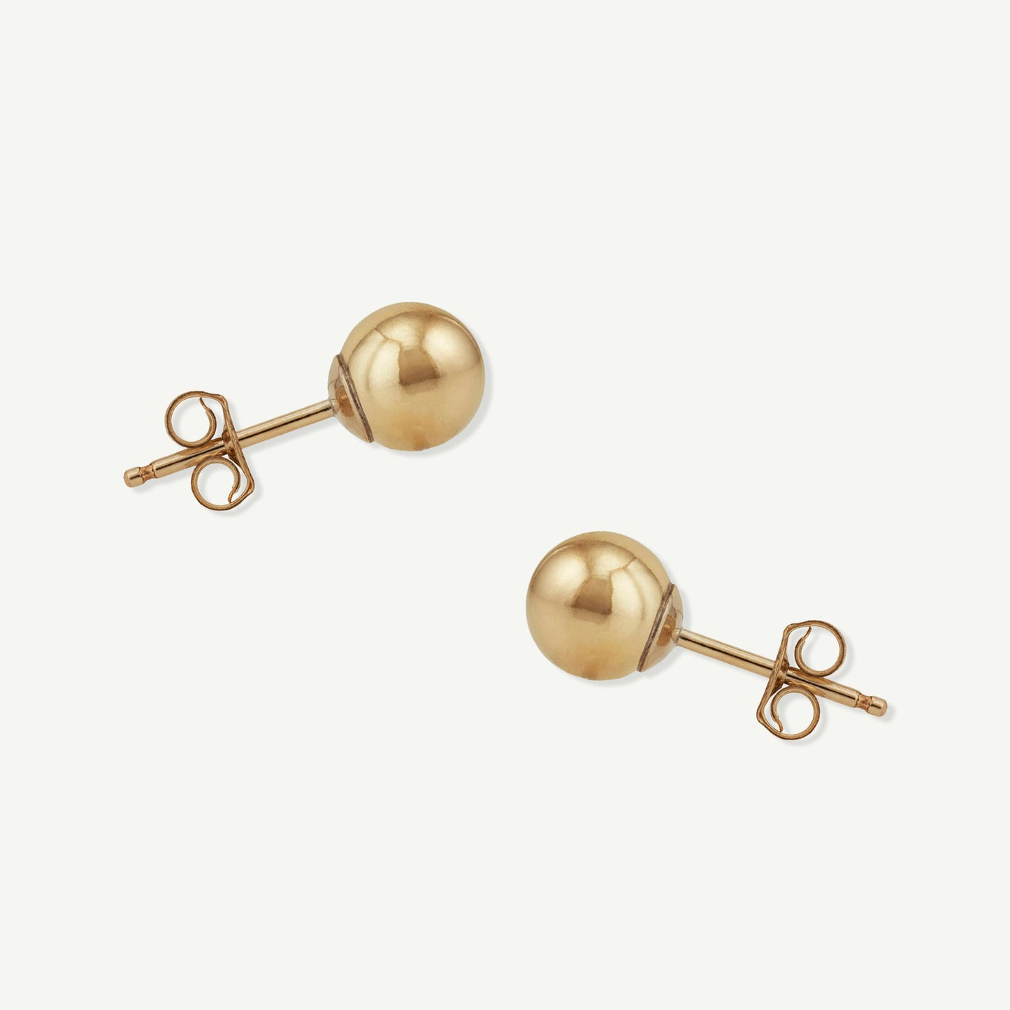 LucyKitty Gold Filled Ball Studs Large