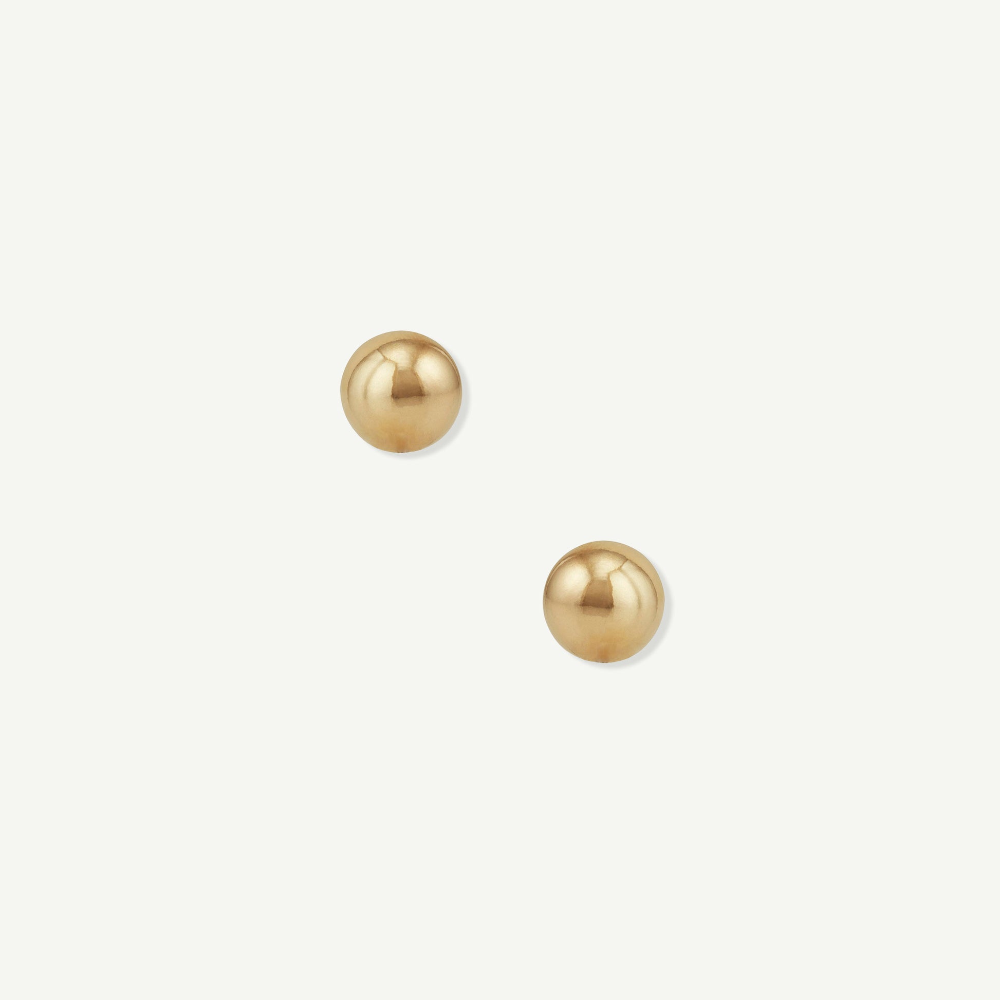 LucyKitty Gold Filled Ball Studs Medium