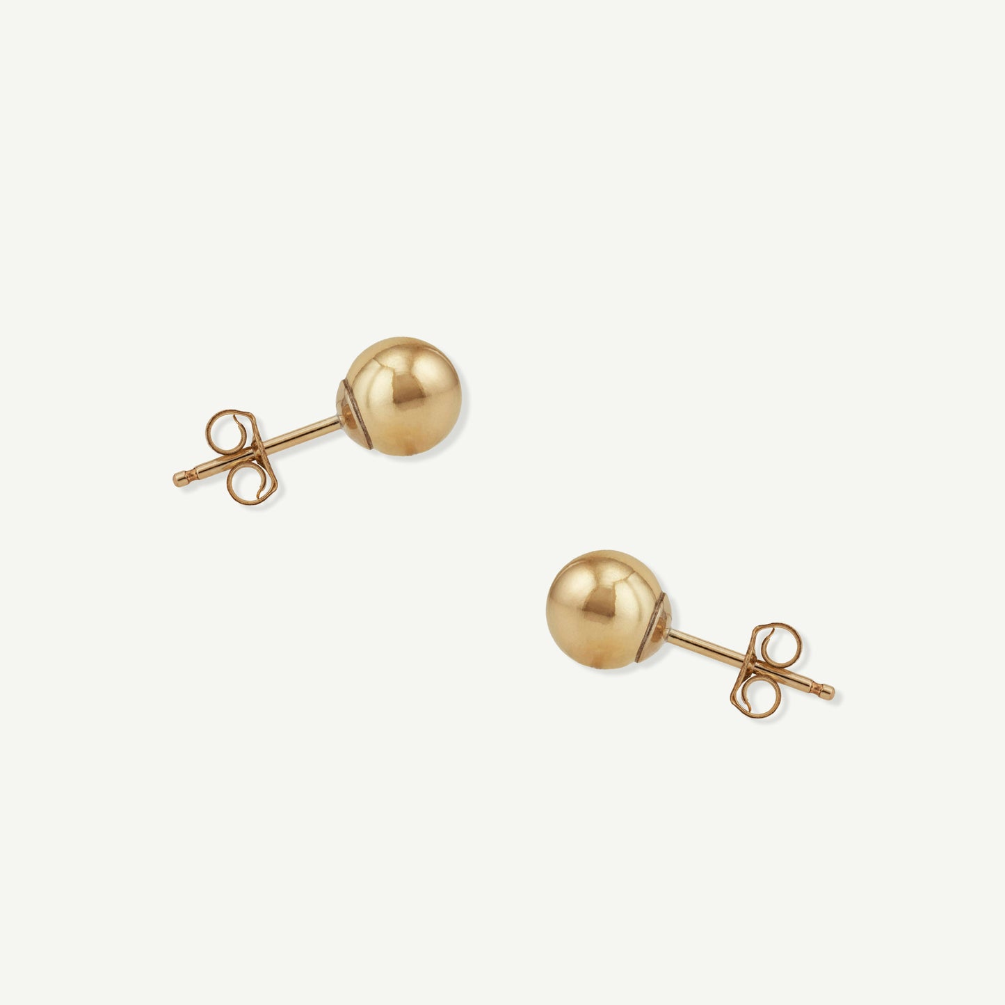 LucyKitty Gold Filled Ball Studs Medium