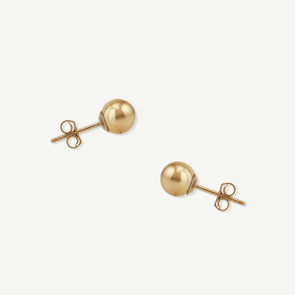 LucyKitty Gold Filled Ball Studs Medium