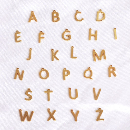 Capital Letter Charm