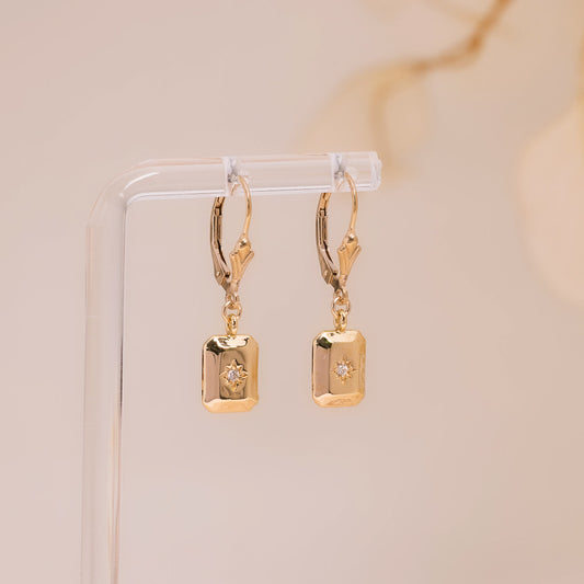 LucyKitty Gold Filled Polaris Earrings