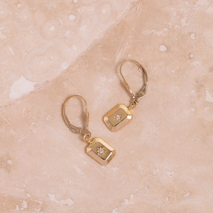 LucyKitty Gold Filled Polaris Earrings