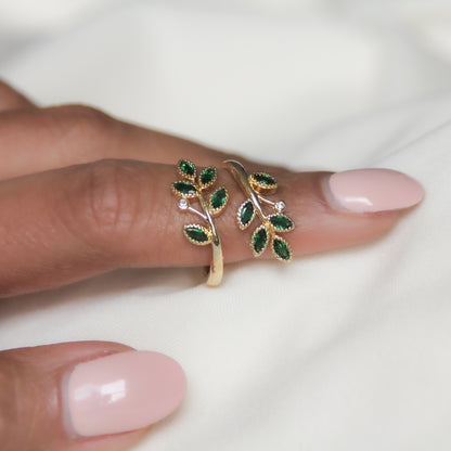 Olive Branch Ring