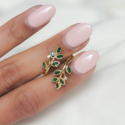 Olive Branch Ring