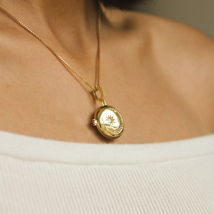 LucyKitty Gold Filled Caspara Necklace