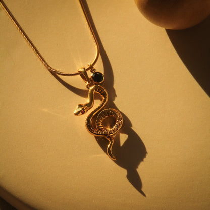 LucyKitty Gold Filled Nathaira Necklace