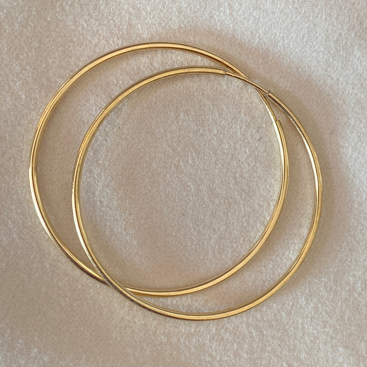 Aura Large Hoop Earrings